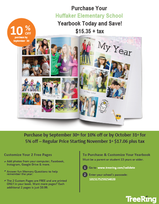 Yearbook Flier